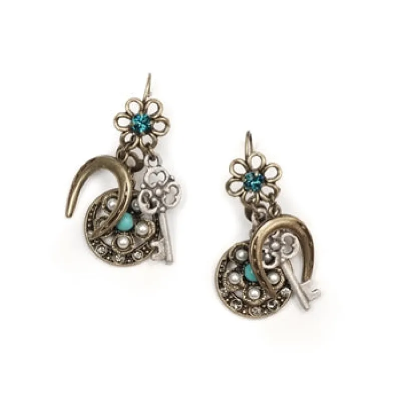 Just Lucky Earrings made by Sweet Romance