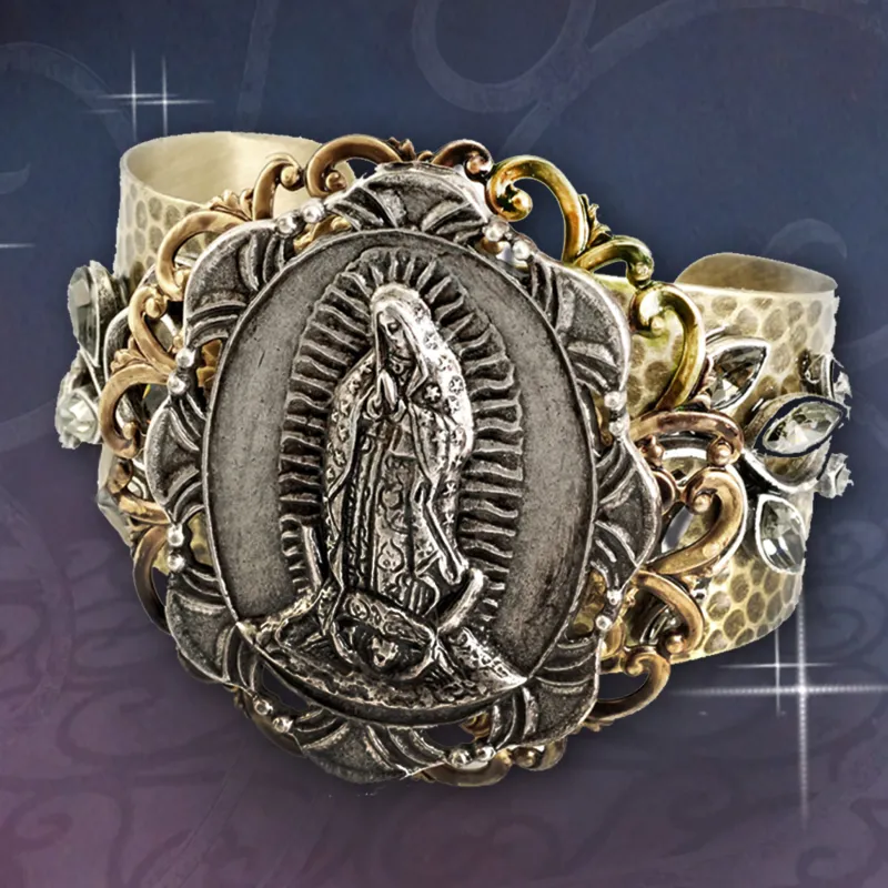 Our Lady of Guadalupe Cuff Bracelet BR900 sold by Sweet Romance
