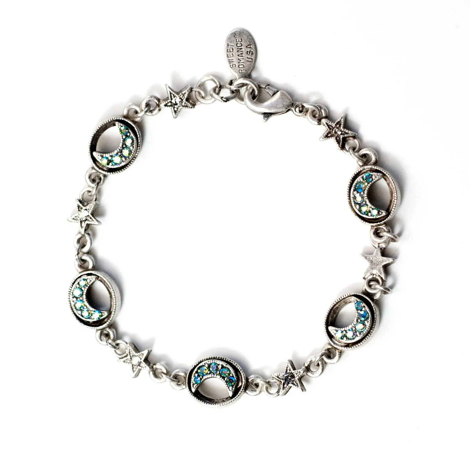 Crescent Moon Bracelet BR544 sold by Sweet Romance product image thumbnail 2
