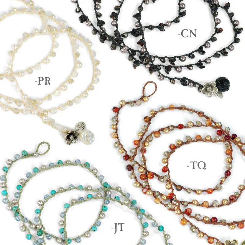 Daydream Beaded Wrap Friendship Bracelet BR459 sold by Sweet Romance