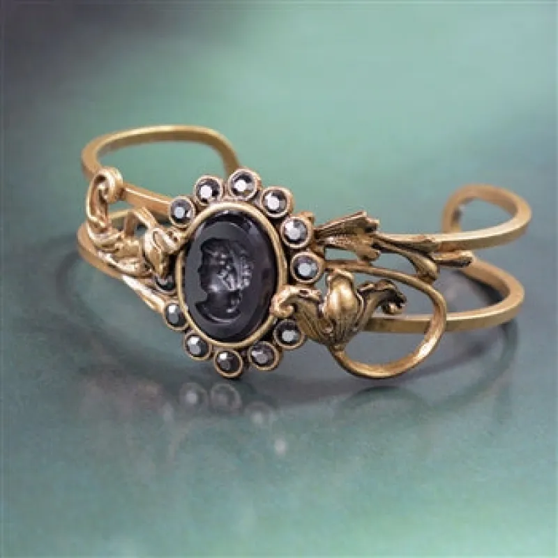 Intaglio Floral Bracelet BR498 sold by Sweet Romance