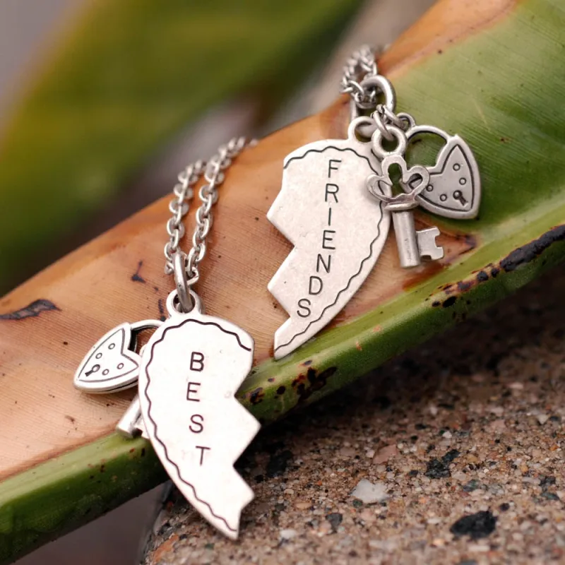 Best Friends: Set of 2 Necklaces N1239 made by Sweet Romance