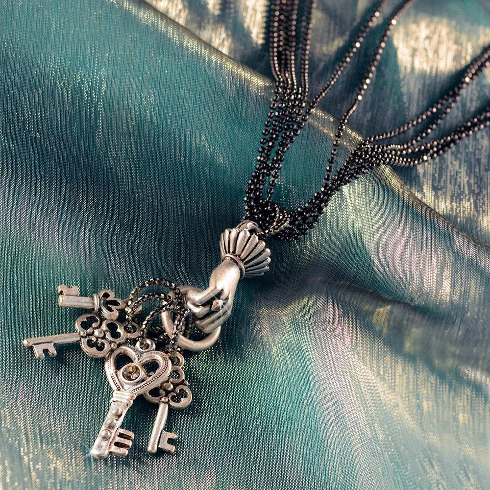 Keys to Secret Places Necklace N1406 sold by Sweet Romance
