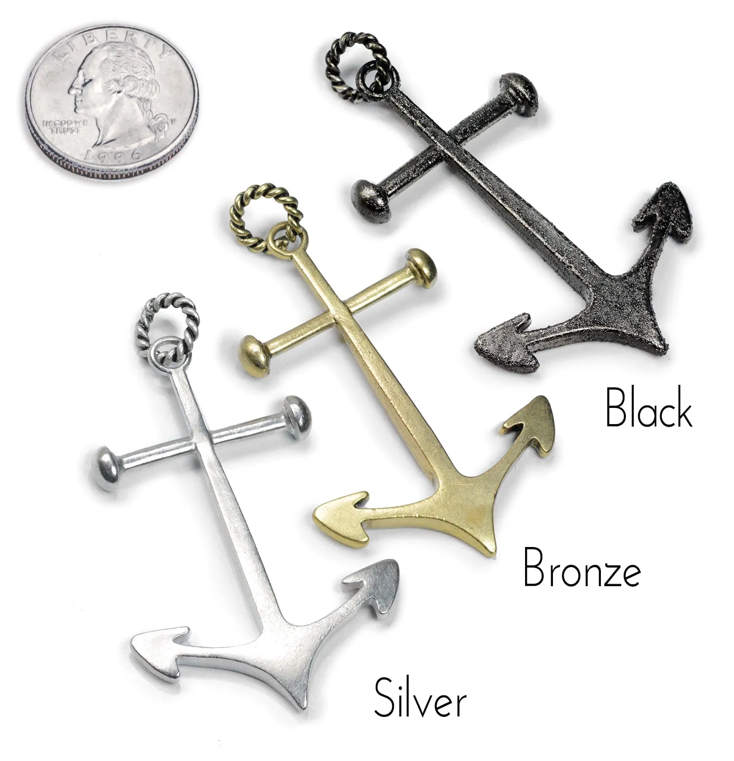 Anchor Pendant for life's changing currents sold by Sweet Romance product image thumbnail 2