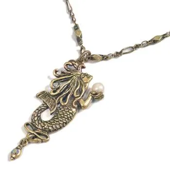 Free Spirit Mermaid Necklace N1544 sold by Sweet Romance product image thumbnail 2