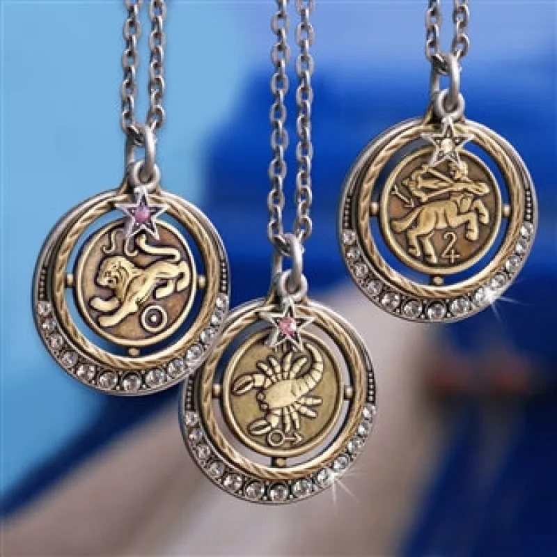 Zodiac Pendant Necklace N1244 sold by Sweet Romance