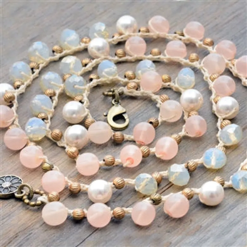 Peach Opal Dawn- Beads Only N1370 sold by Sweet Romance