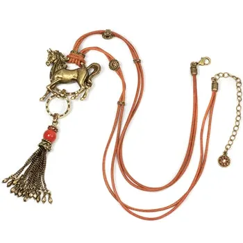 Prancing Pony Necklace N386 sold by Sweet Romance product image thumbnail 2