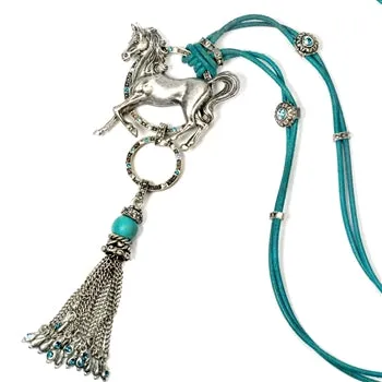 Prancing Pony Necklace N386 sold by Sweet Romance