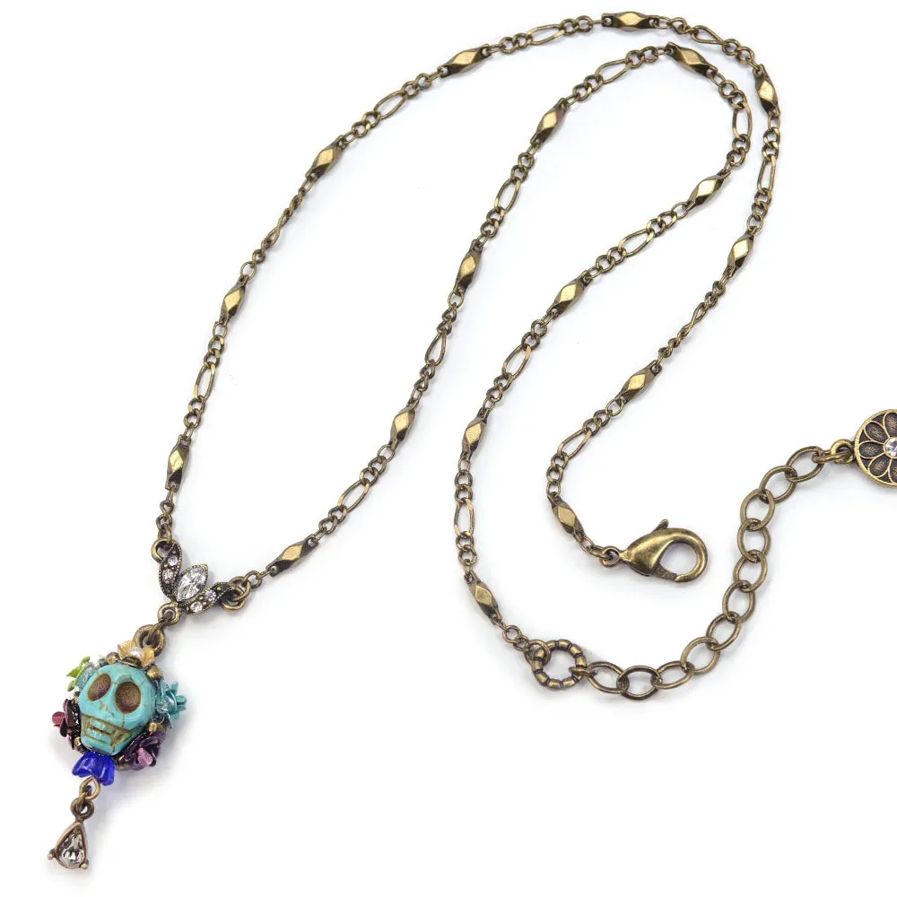 Day of the Dead Skull Necklace sold by Sweet Romance product image thumbnail 5