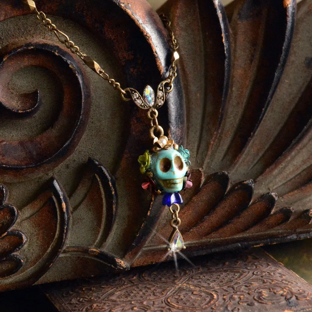 Day of the Dead Skull Necklace sold by Sweet Romance product image thumbnail 4