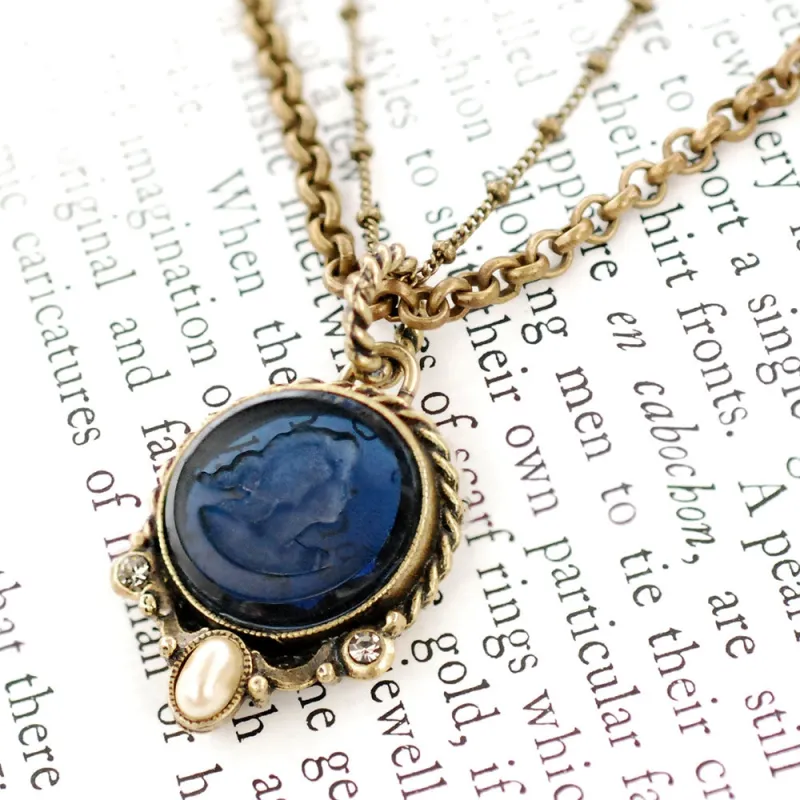 Palatina Intaglio Pendant N518 sold by Sweet Romance