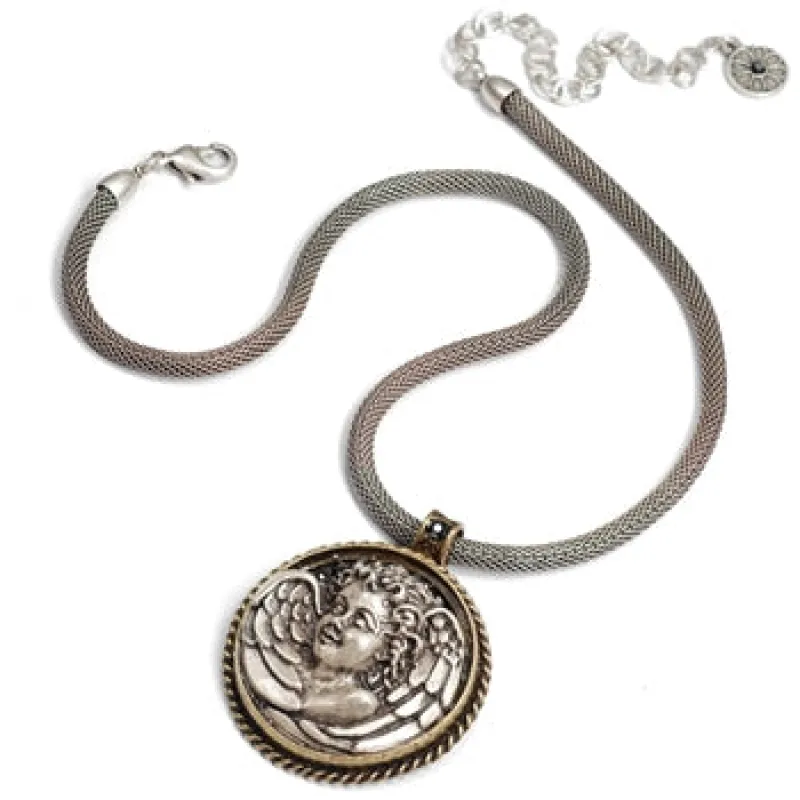 Sweet Dreamer Angel Necklace N1283 sold by Sweet Romance