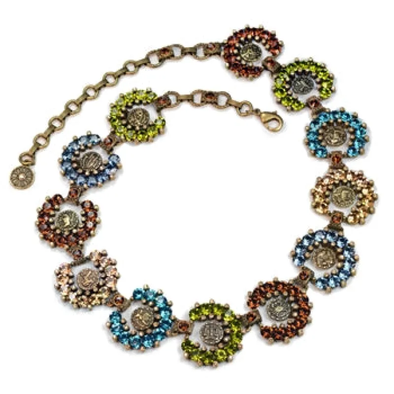 Crystal Zodiac Statement Necklace made by Sweet Romance