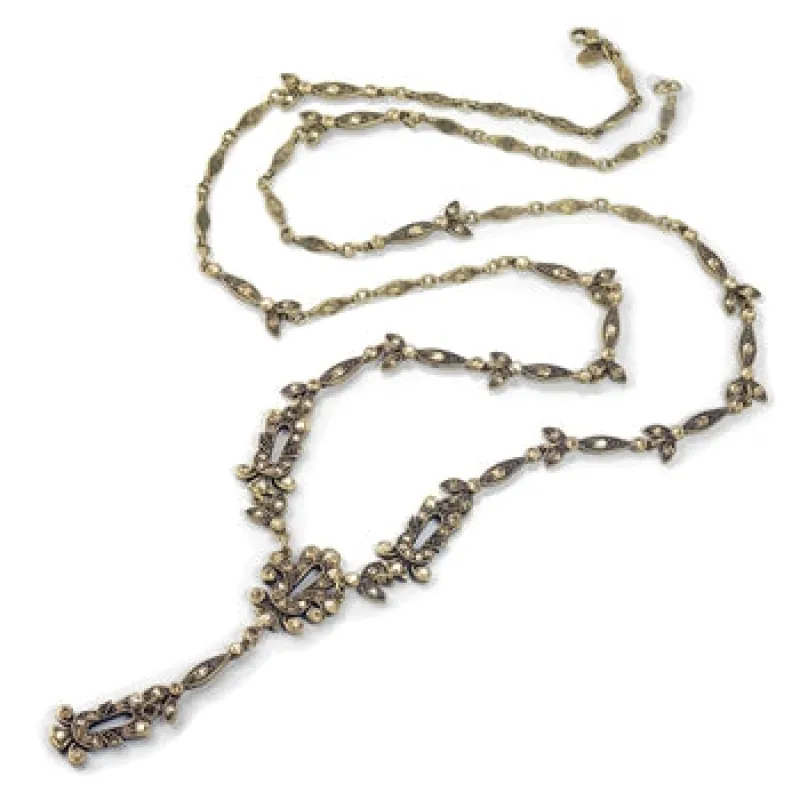 Slinky Deco de Lis Necklace made by Sweet Romance