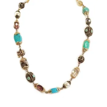 Gemstone Garden Necklace - Short sold by Sweet Romance