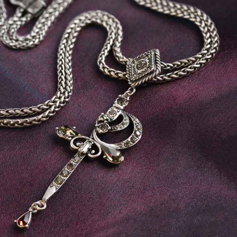 Medieval Sword Necklace sold by Sweet Romance