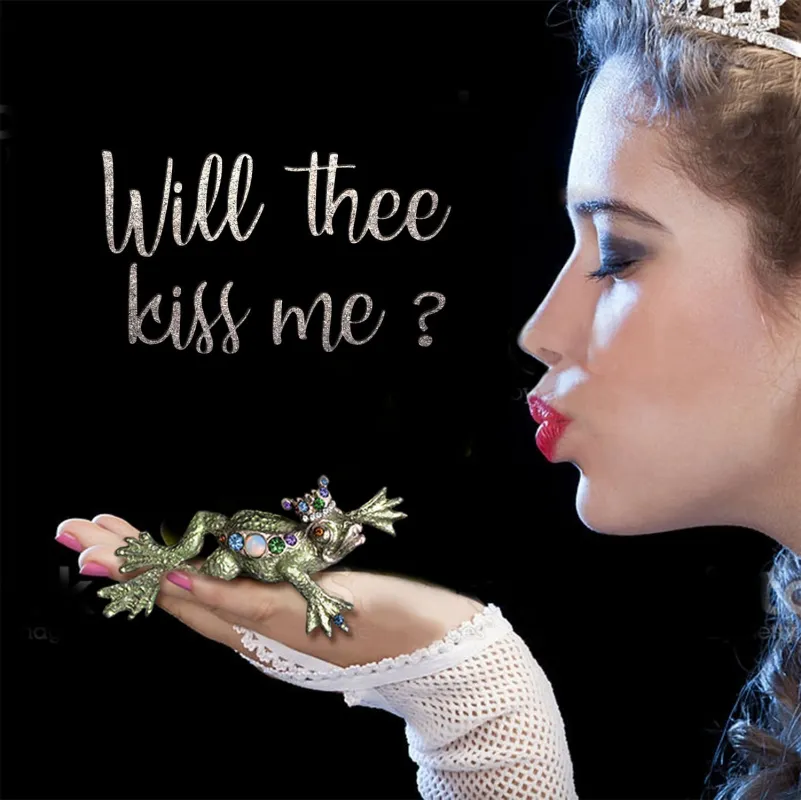 Frog Prince Statement Brooch sold by Sweet Romance