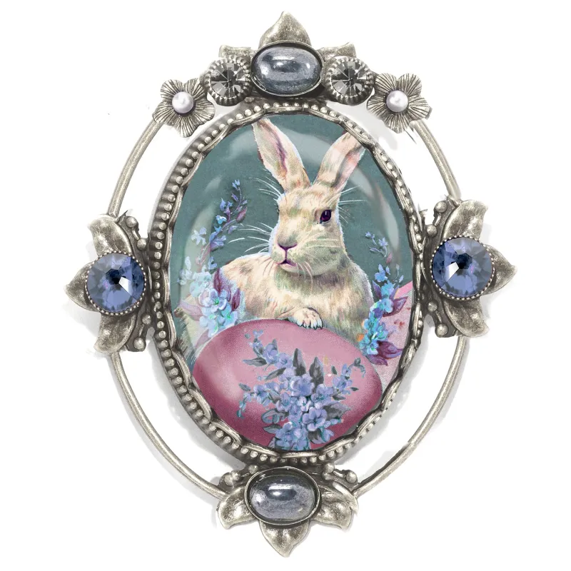 Tossie the Bunny Vintage Pin P330-TO made by Sweet Romance