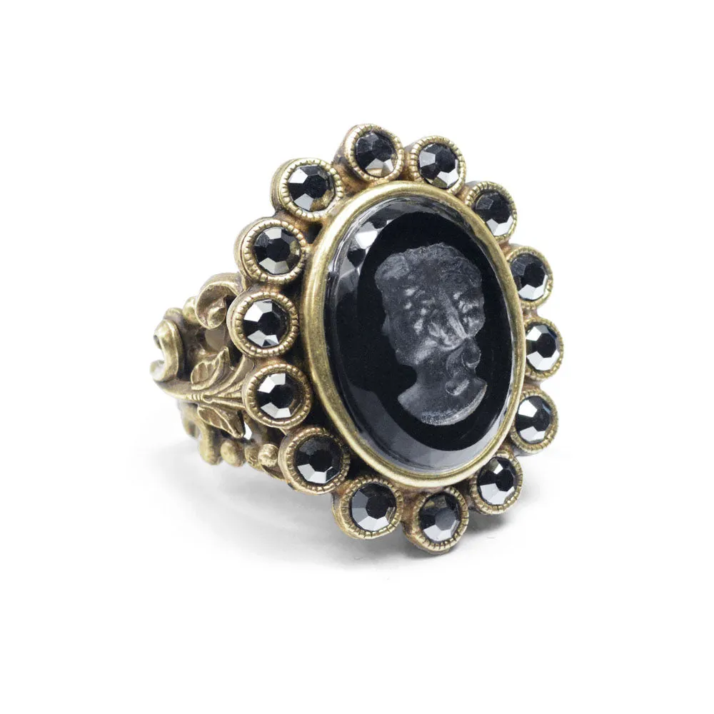 Cameo Intaglio Ring R135 sold by Sweet Romance product image thumbnail 2