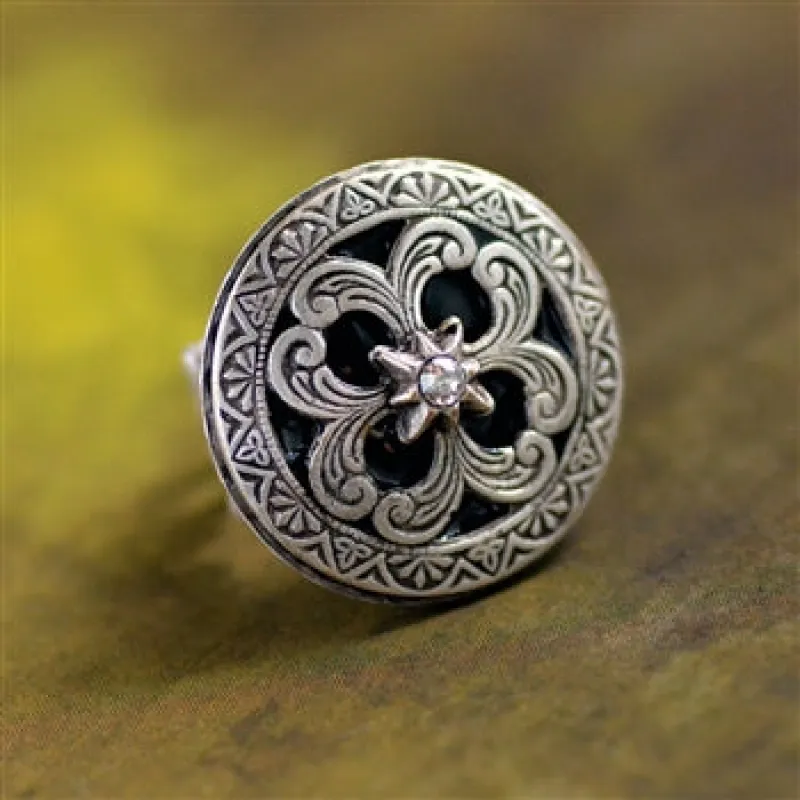 Celtic Sun and Star Ring R560 sold by Sweet Romance