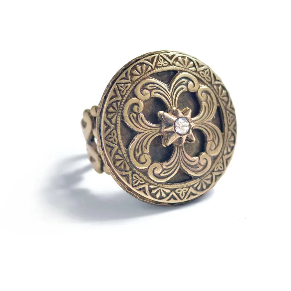 Celtic Sun and Star Ring R560 sold by Sweet Romance product image thumbnail 2