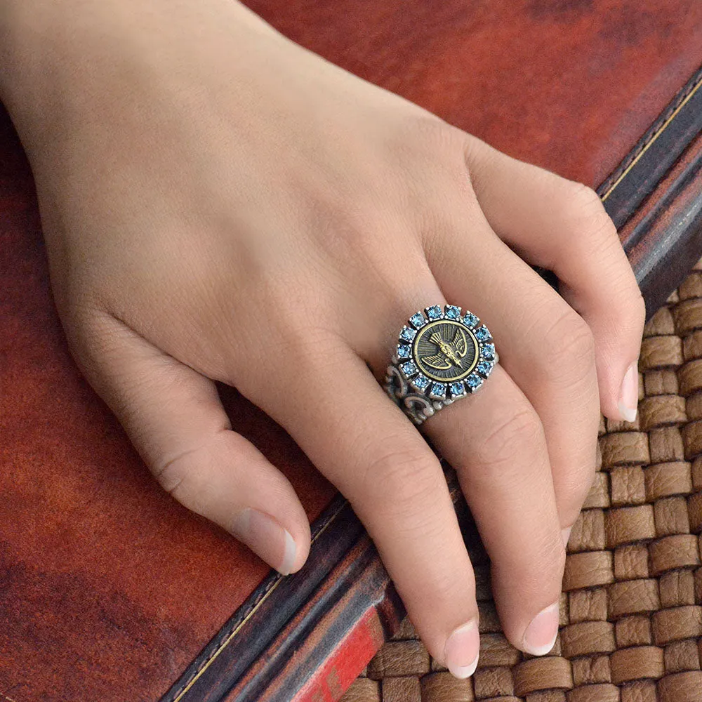 Bird Coin Ring R547 sold by Sweet Romance product image thumbnail 2