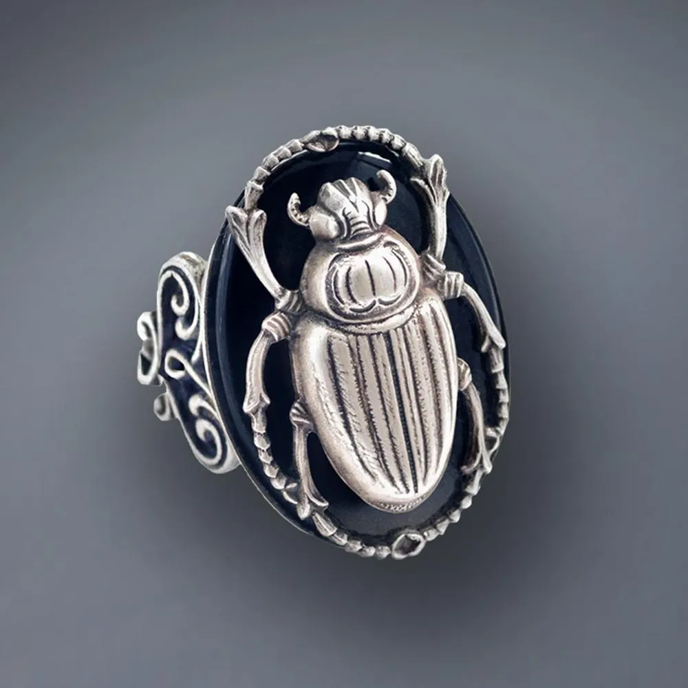 Scarab Beetle Ring R535 sold by Sweet Romance