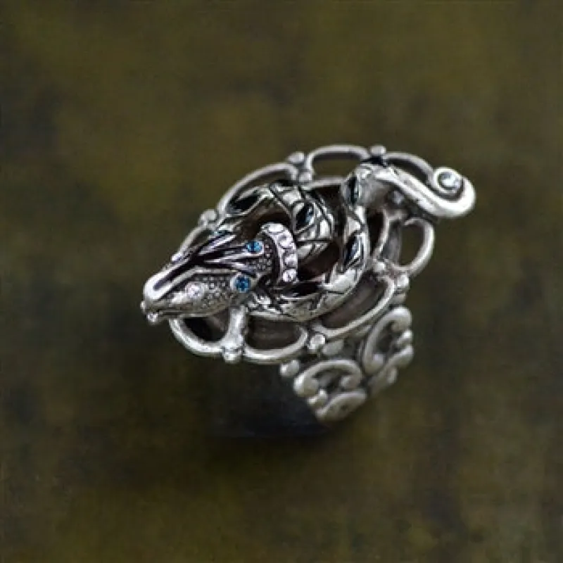 Egyptian Serpent Snake Ring R530 sold by Sweet Romance