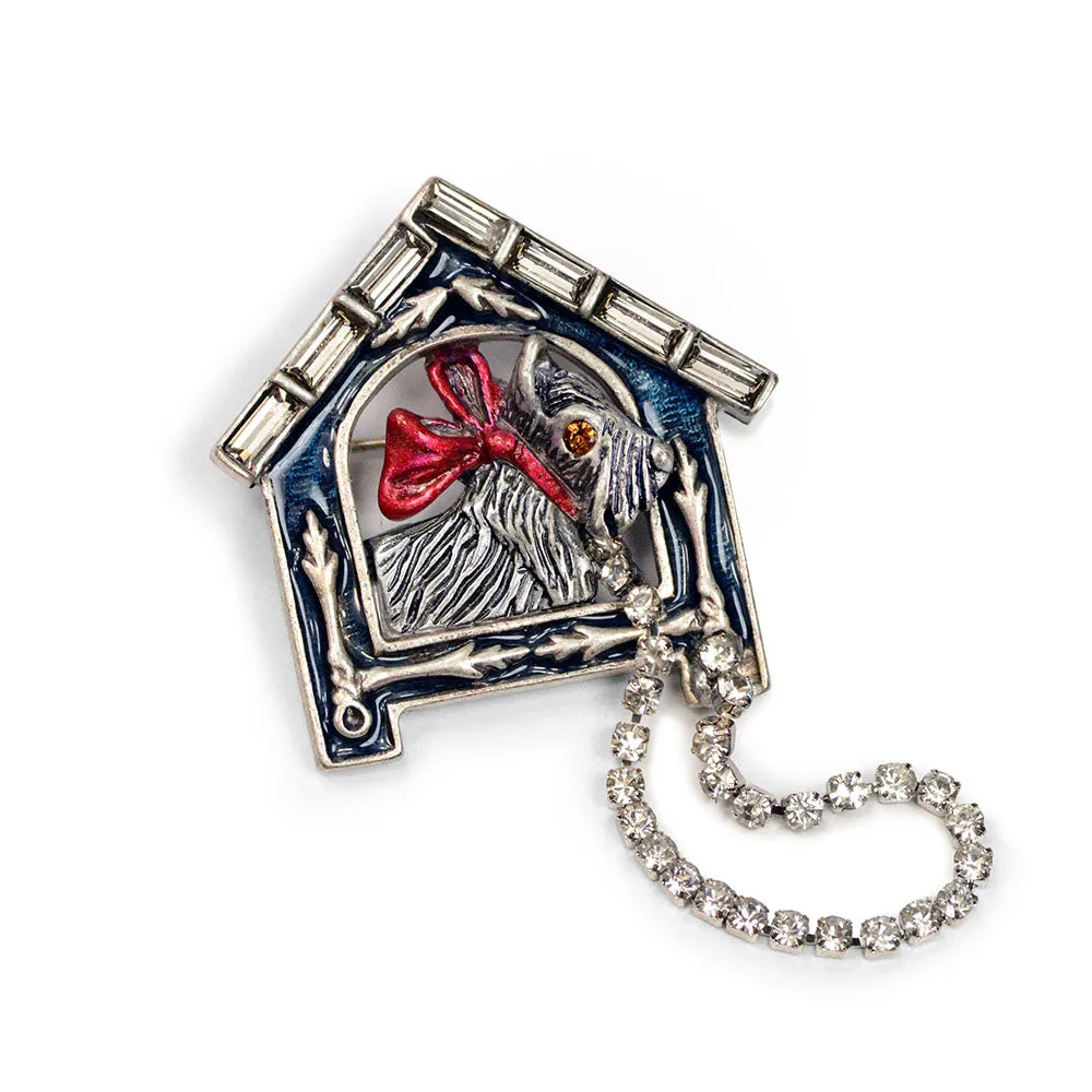 Art Deco Scotty the Scottish Terrier Scottie Dog Pin P706 sold by Sweet Romance product image thumbnail 2