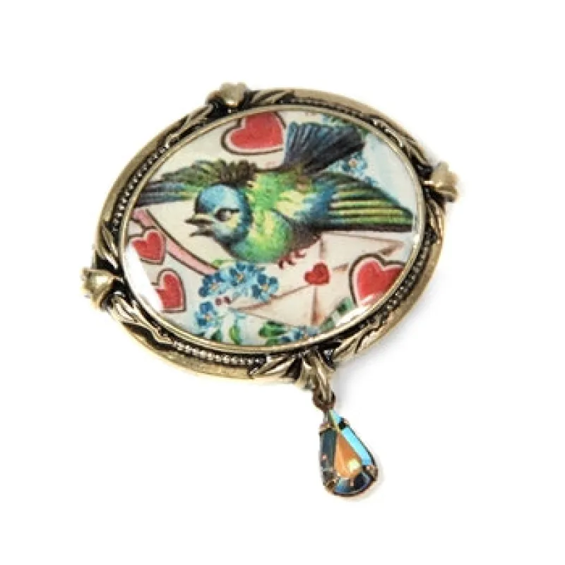 Love Letters' Valentine Pin P344 sold by Sweet Romance