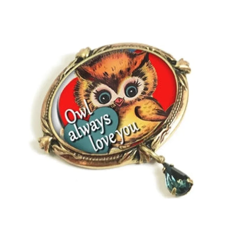 Owl Always Love You' Valentine Pin P343 sold by Sweet Romance