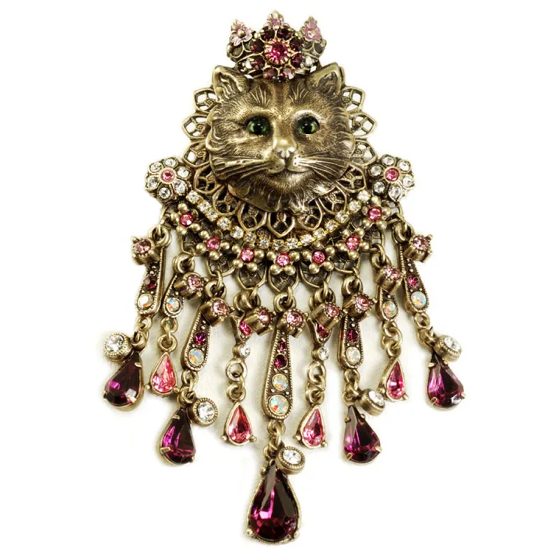 Elizabethan Feline Cat Pin sold by Sweet Romance