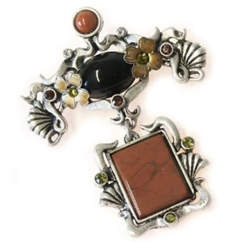 Jasper Art Nouveau Pin P206-JA sold by Sweet Romance