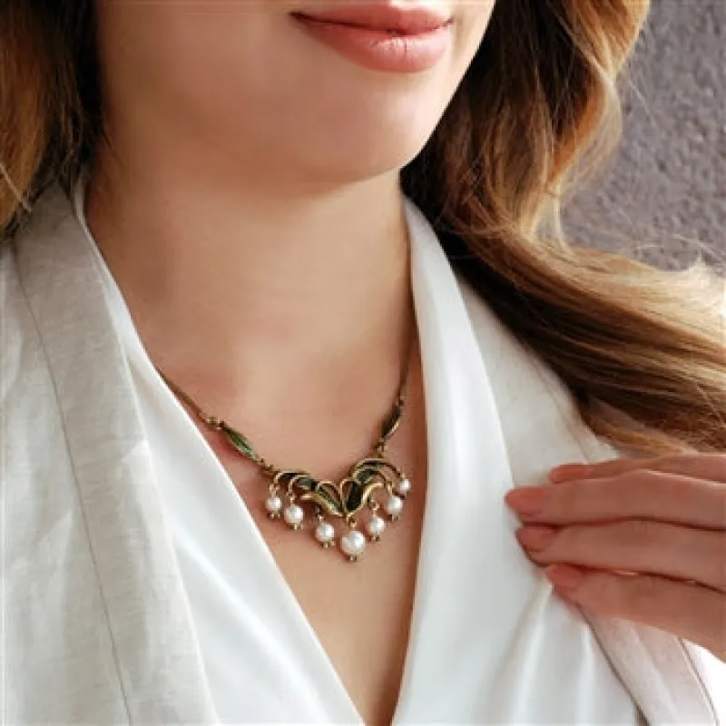 Lily of the Valley Necklace sold by Sweet Romance
