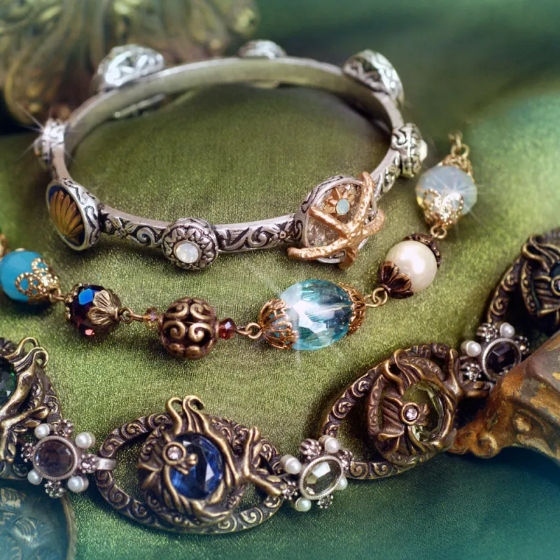 Treasures of the Sea - Set Of 3 Bracelets BR677-SEA sold by Sweet Romance