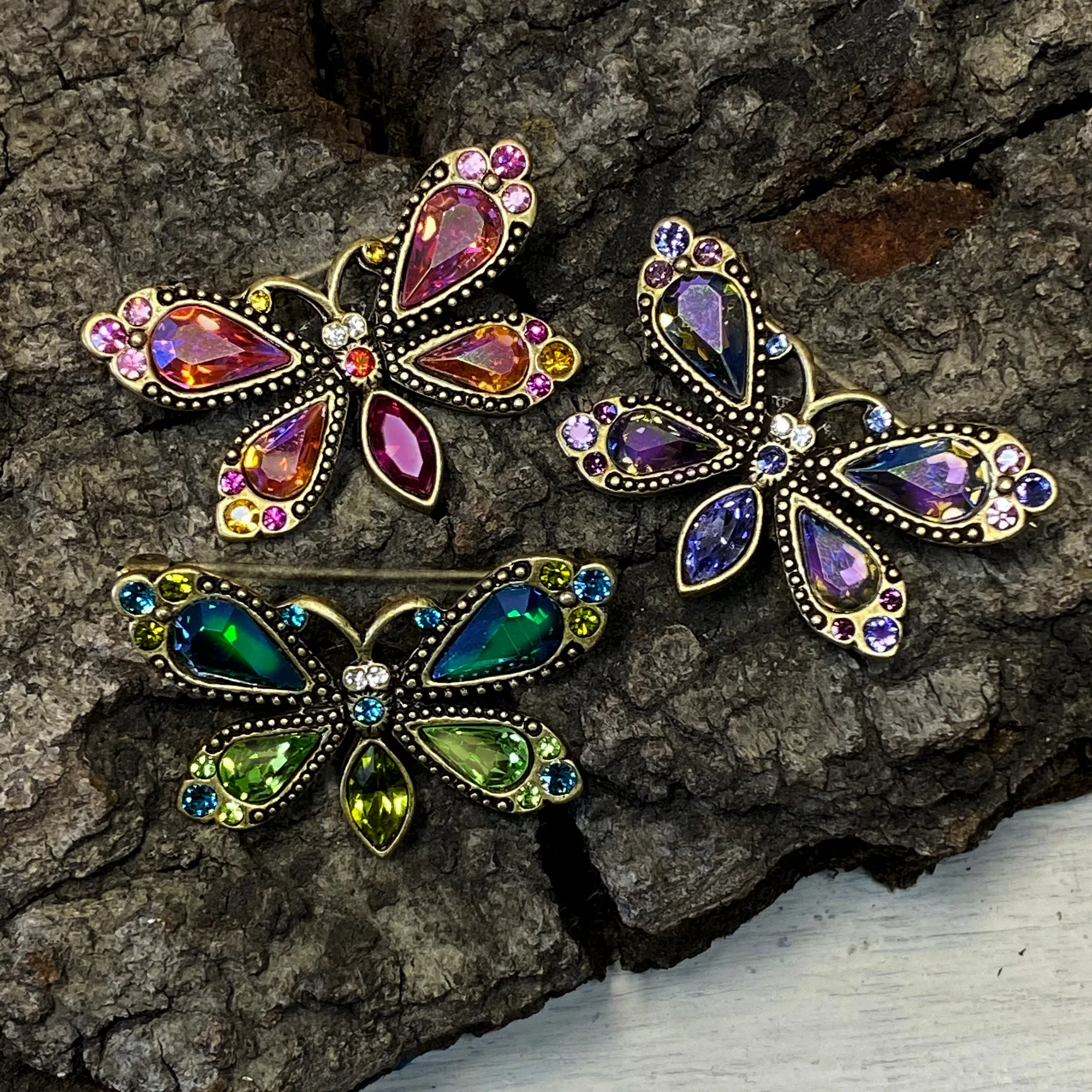 Rainbow Firefly Pins P237 sold by Sweet Romance product image thumbnail 3
