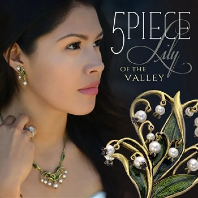 Lily of the Valley 5-piece Collection made by Sweet Romance