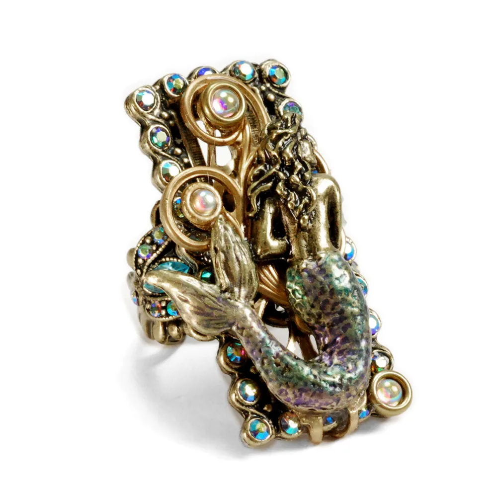 Mermaid Sea Life Ring OL_R475 sold by Sweet Romance product image thumbnail 2