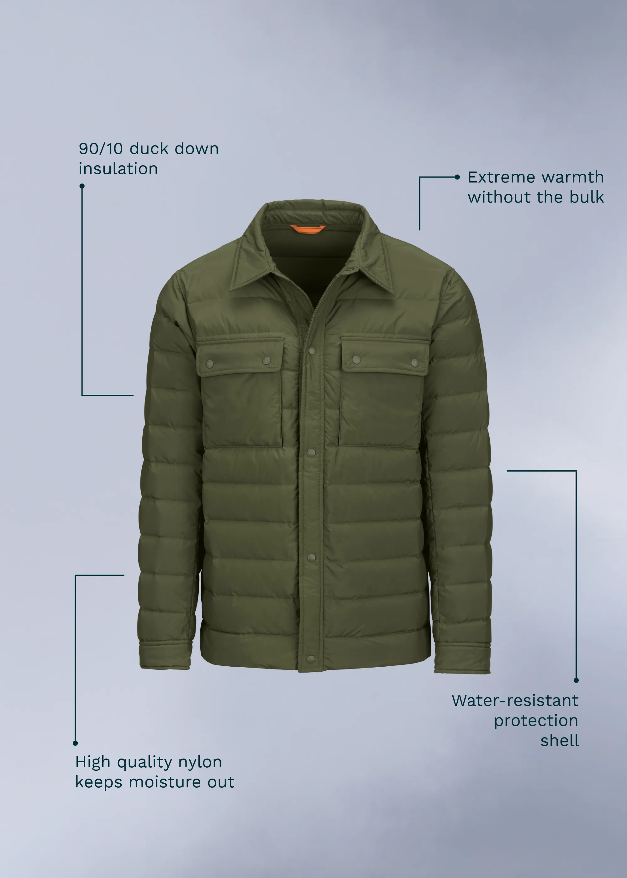 Sapparo Down Shirt sold by Swims product image thumbnail 2
