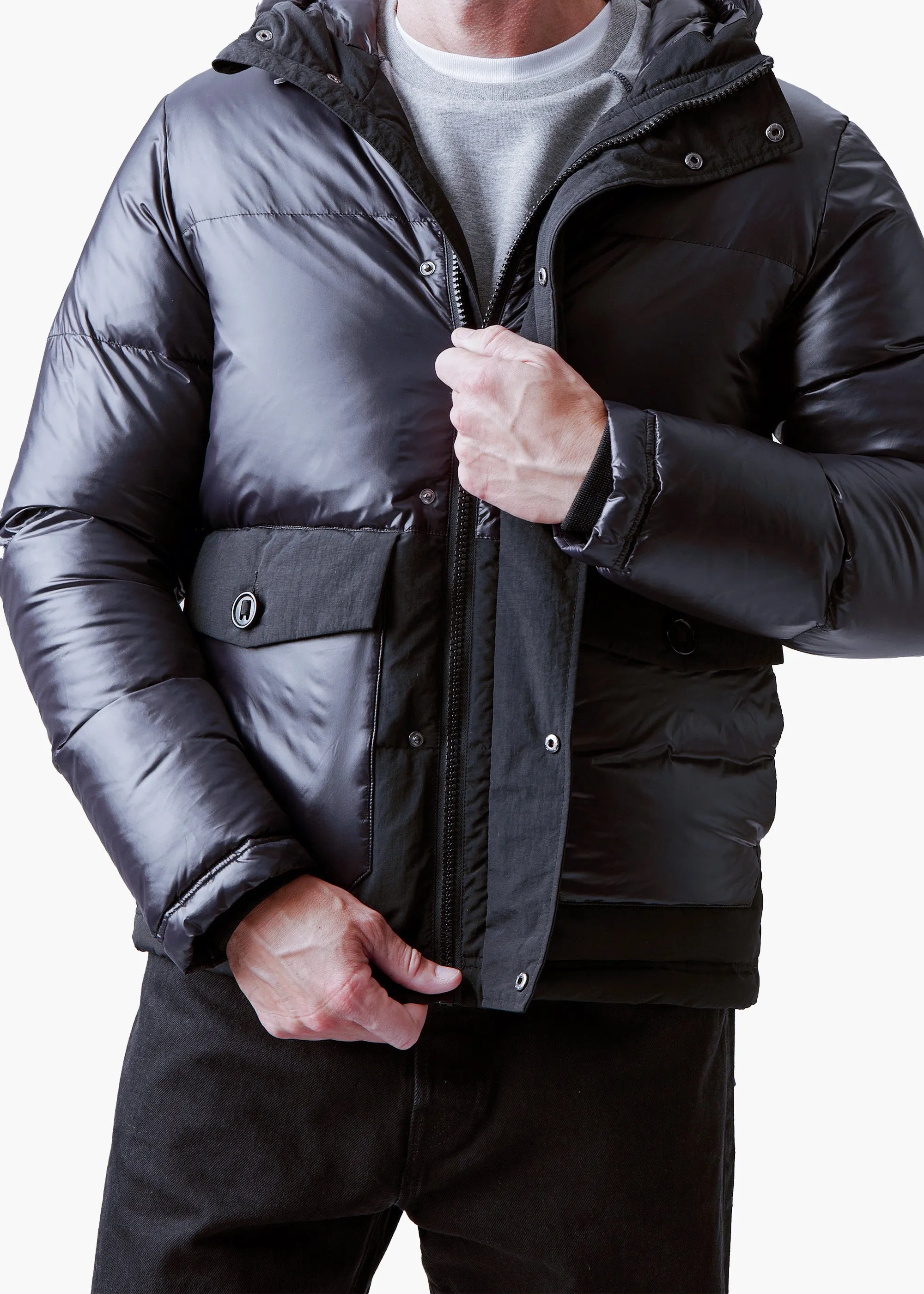 Lykke Hoodie Down Jacket sold by Swims product image thumbnail 2