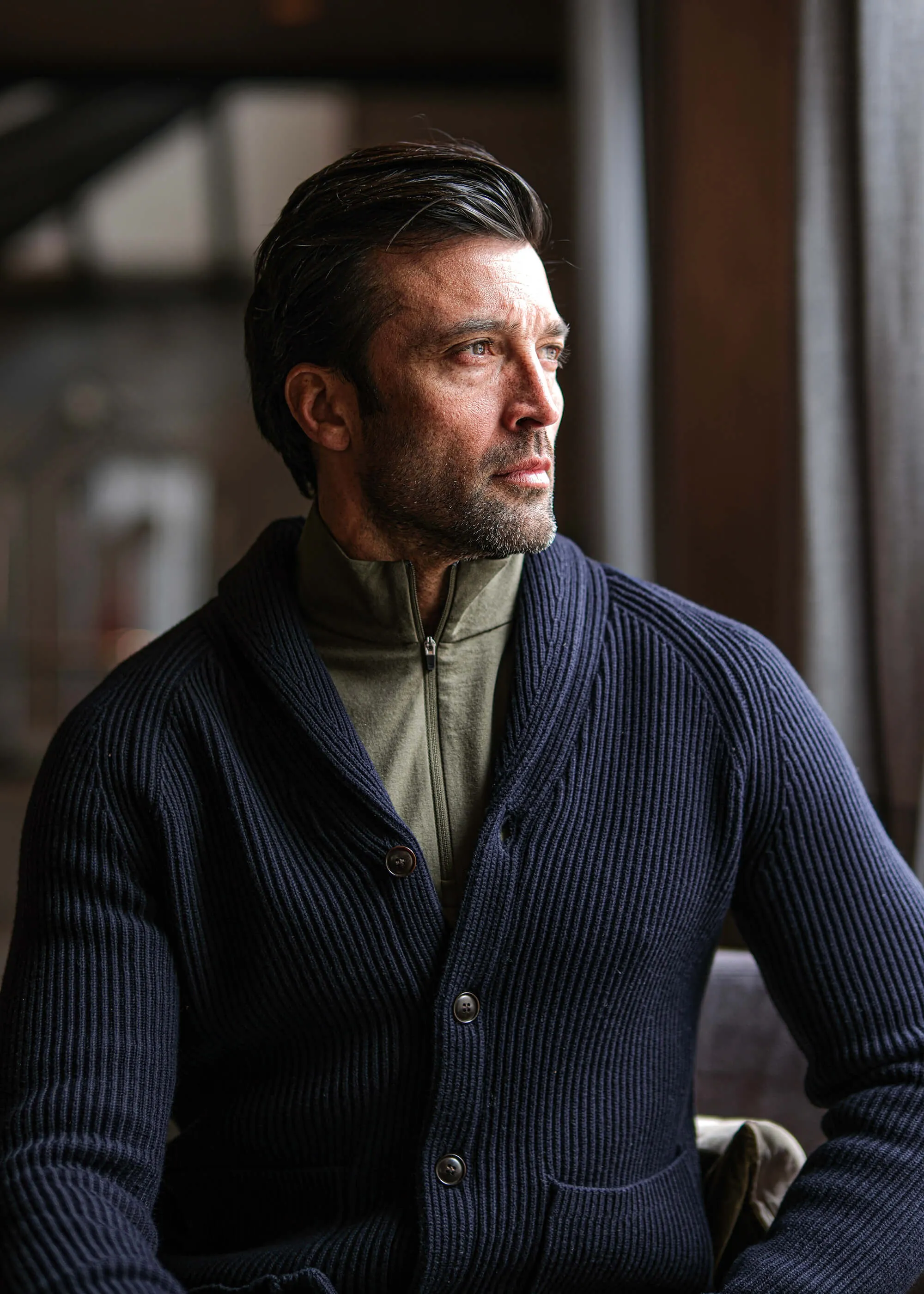 Etna 1/4 Zip Layering Knit sold by Swims product image thumbnail 2