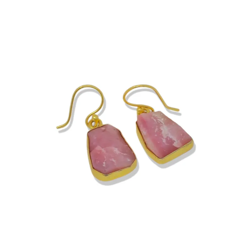 Pink Opal Earrings sold by T&C Floral Company