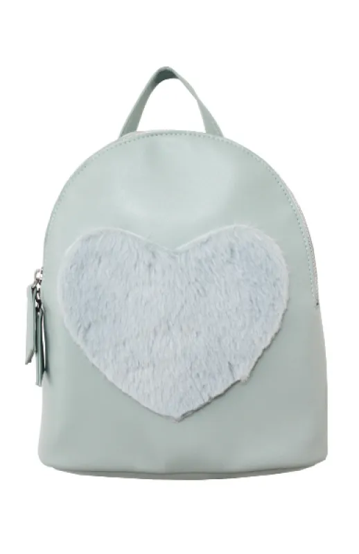 Love Furever Backpack in Mint sold by T-Shirt & Jeans