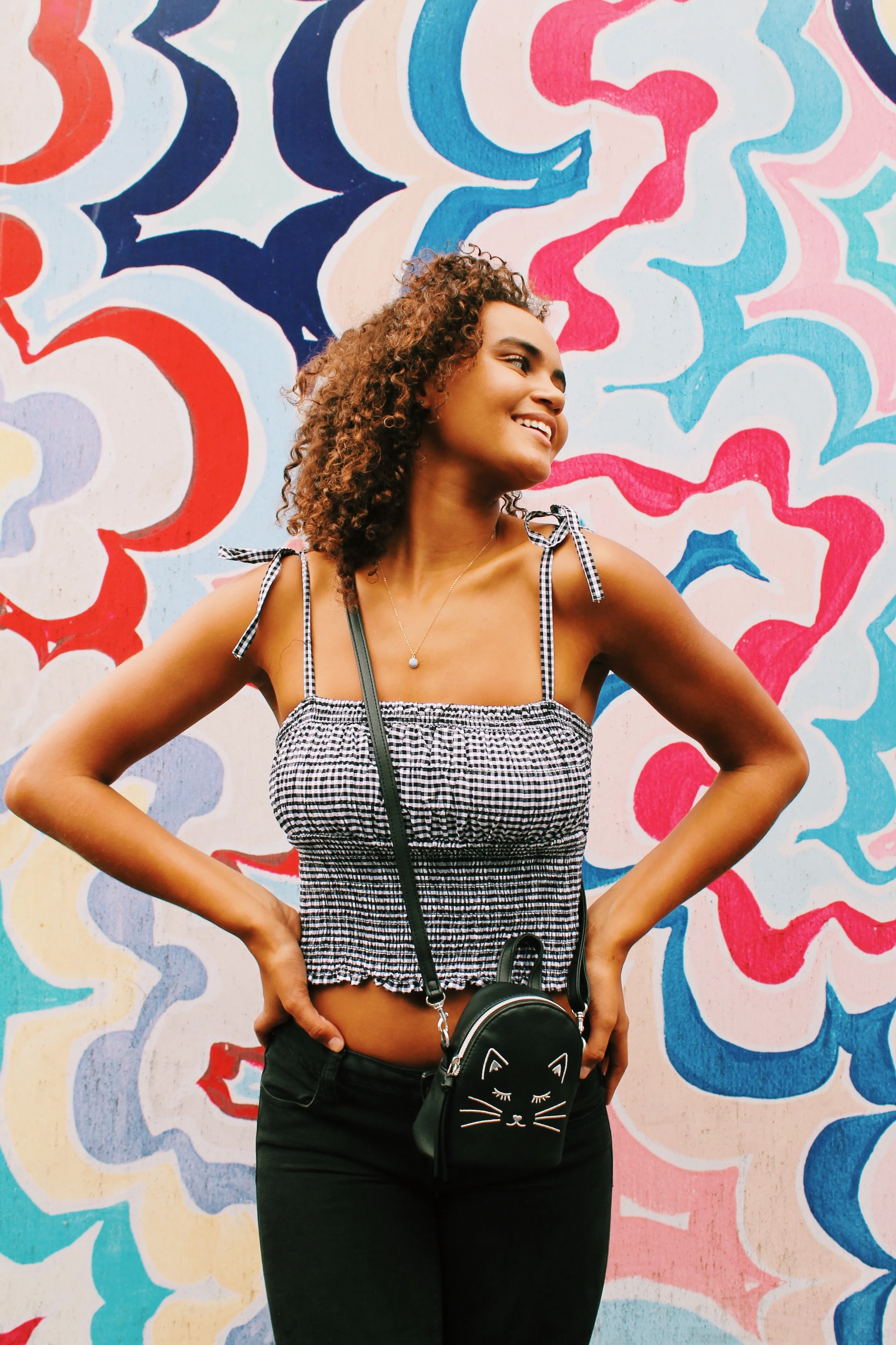 Magical Mini Backpack Crossbody in Black sold by T-Shirt & Jeans product image thumbnail 4