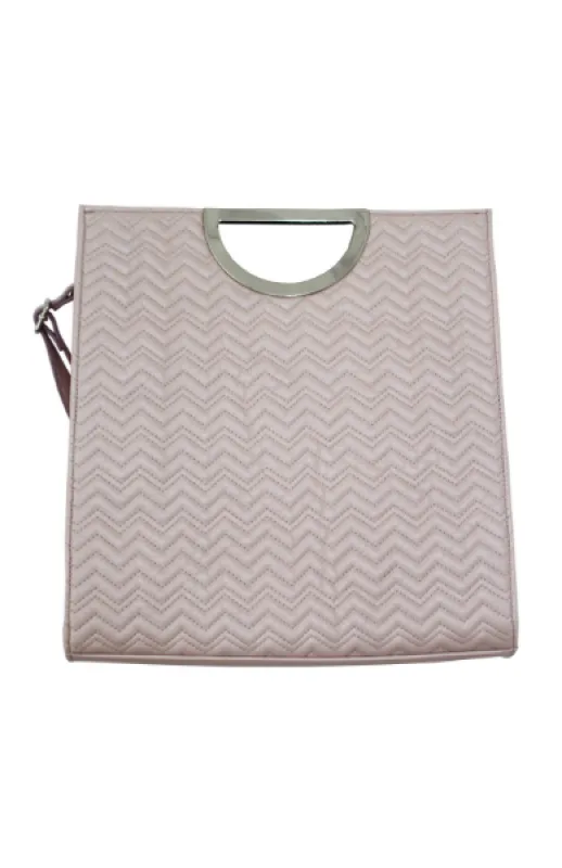 Sprinkles Quilted Ring Tote in Blush sold by T-Shirt & Jeans
