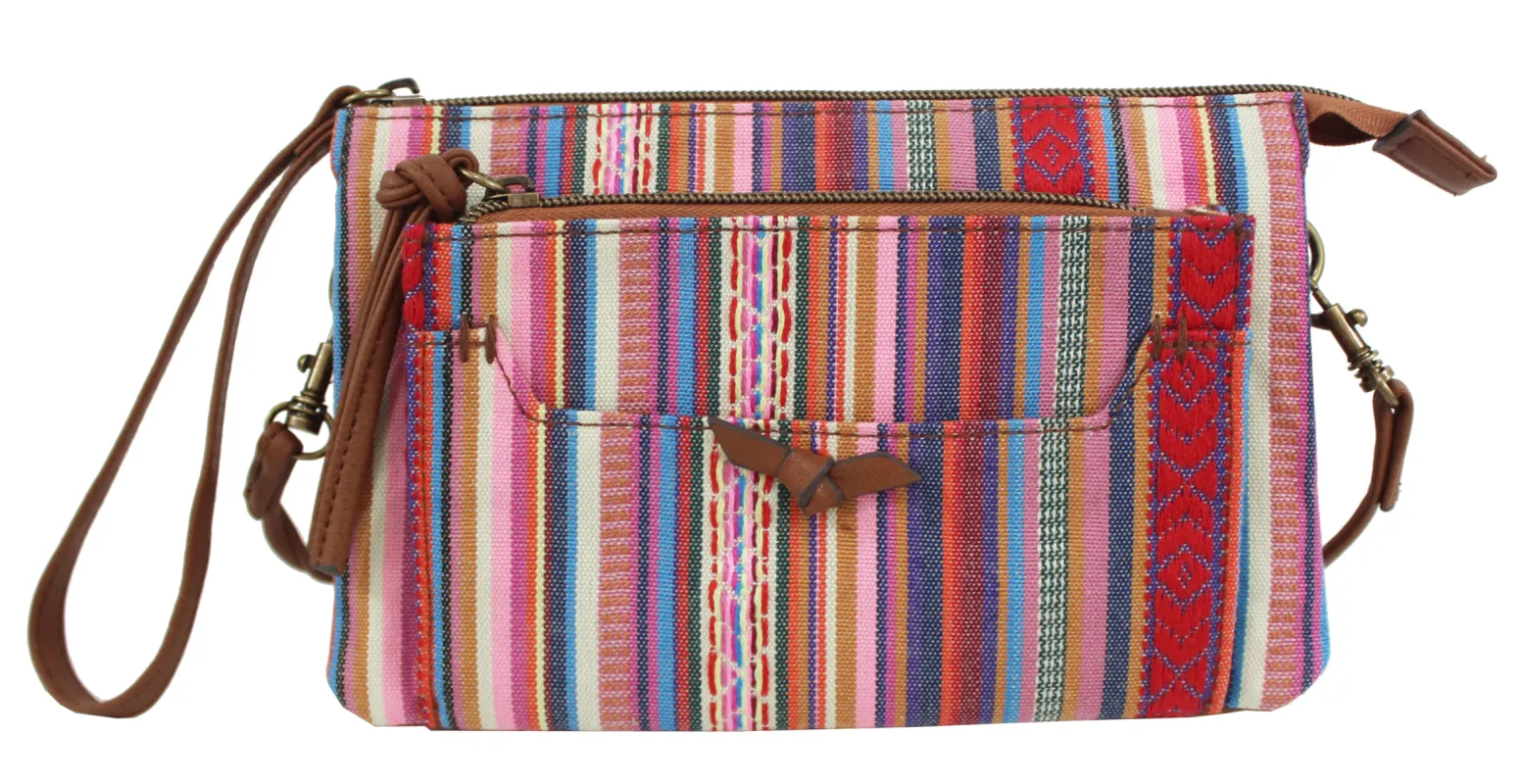 Maria Wristlet in Multi Serape sold by T-Shirt & Jeans