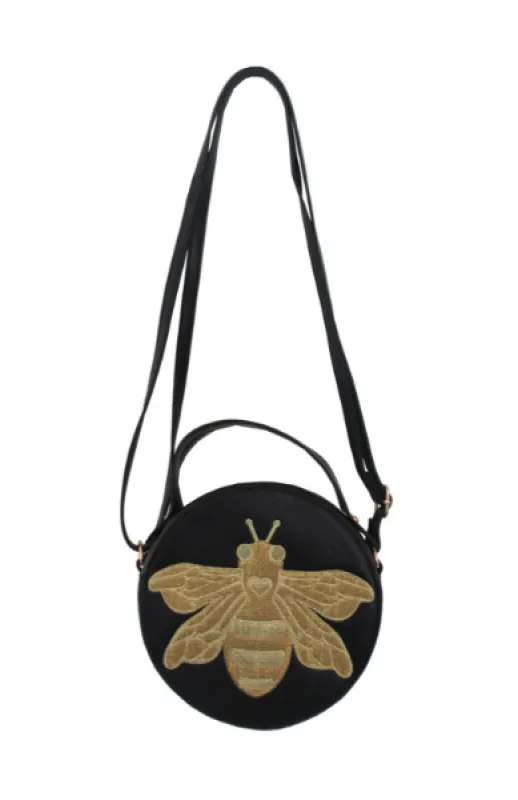 Caroline Canteen Crossbody in Black sold by T-Shirt & Jeans