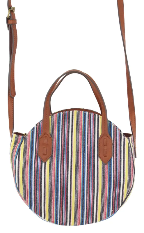 Tambie Mini Crossbody in Yellow Stripe sold by T-Shirt & Jeans