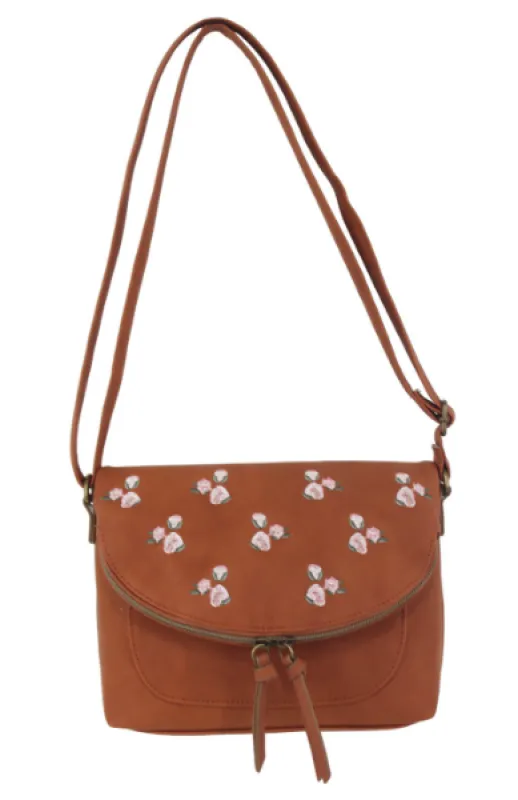 Parker Crossbody in Cognac sold by T-Shirt & Jeans